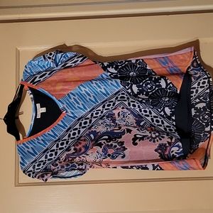 Dana Buchman pullover v-neck blouse